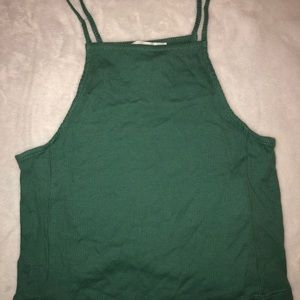 Forever 21 Green Crop Top